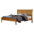 Conjunto Quarto De Casal Cama 140cm E Cômoda 5 Gavetas Com Sa