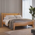 Conjunto Quarto De Casal Cama E Cômoda 5 Gavetas Com Sapateir