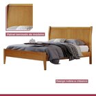 Conjunto Quarto De Casal Cama Queen 160cm E 2 Mesas De Cabece