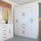 Conjunto Quarto De Casal Cambridge Branco