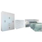 Conjunto Quarto De Casal Cambridge Branco