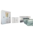 Conjunto Quarto De Casal Com Espelho Cambridge Branco