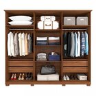 Conjunto Quarto De Casal Com Guarda Roupa 6 Portas Itaúnas Ca