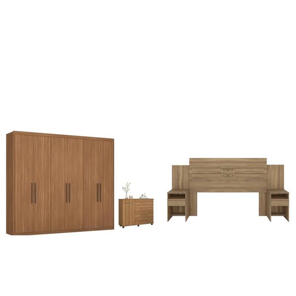 Conjunto Quarto De Casal Completo Caroline Amendola