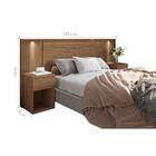 Conjunto Quarto De Casal Completo Cayla Jatobá