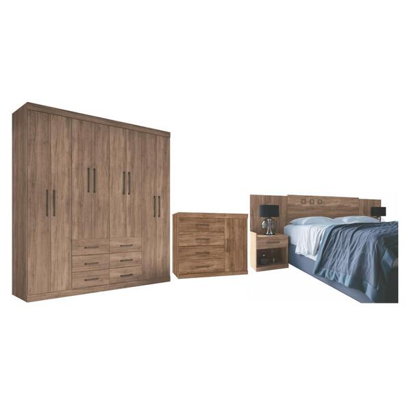 Conjunto Quarto De Casal Completo Colorado Atacama