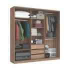 Conjunto Quarto De Casal Completo Com Espelho Amarillo Atacam