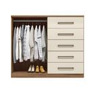 Conjunto Quarto De Casal Completo Com Espelho Kansas Jatobá A