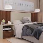 Conjunto Quarto De Casal Completo Com Espelho Tyr Havana Off