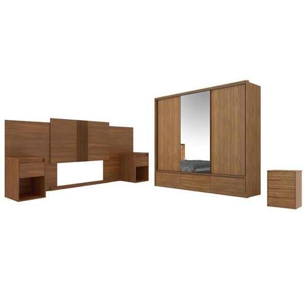 Conjunto Quarto De Casal Completo Mihail Amendola