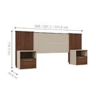 Conjunto Quarto De Casal Completo Njord Havana Off White