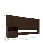 Conjunto Quarto De Casal Completo Terni Ebano