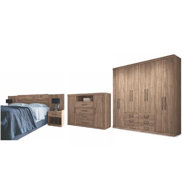 Conjunto Quarto De Casal Completo Thomas Atacama