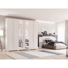 Conjunto Quarto De Casal Guarda Roupa Com Espelho Itaúnas Cab