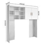 Conjunto Quarto De Solteiro Bicama Guarda Roupa Branco Caio S