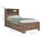 Conjunto Quarto De Solteiro Completo Maia Atacama