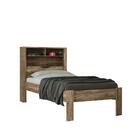 Conjunto Quarto De Solteiro Completo Palau Atacama Grafite