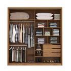 Conjunto Quarto Guarda Roupa Com Espelho E Comoda Napolis Ame