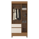 Conjunto Quarto Guarda Roupa E Comoda Fabi Amendola Off-white