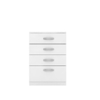 Conjunto Quarto Guarda Roupa E Comoda Forggia Branco