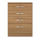 Conjunto Quarto Guarda Roupa E Comoda Jones Amendola Off-white