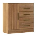 Conjunto Quarto Guarda Roupa E Comoda Siegfried Amendola