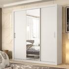 Conjunto Quarto Guarda Roupa E Comoda Verona Branco