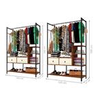 Conjunto Quarto Industrial Magali Preto Canela Off White