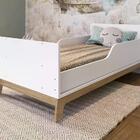 Conjunto Quarto Infantil Com Colchão Fm030 Bb863 Branco Compl