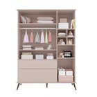 Conjunto Quarto Infantil Com Guarda-roupa 3 Portas E Cômoda C