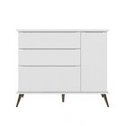 Conjunto Quarto Infantil Com Guarda-roupa 3 Portas E Cômoda C