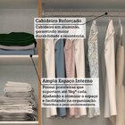 Conjunto Quarto Infantil Cômoda 8 Gavetas E Guarda-roupa 3 Po