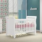 Conjunto Quarto Infantil Cômoda E Berço Romeu Branco