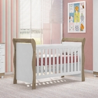 Conjunto Quarto Infantil Cômoda E Berço Romeu Carvalho Rústic