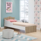 Conjunto Quarto Infantil Cômoda E Cama Villae Carvalho Rústic