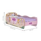 Conjunto Quarto Infantil Completo Braga Com Leds Rosa Claro C