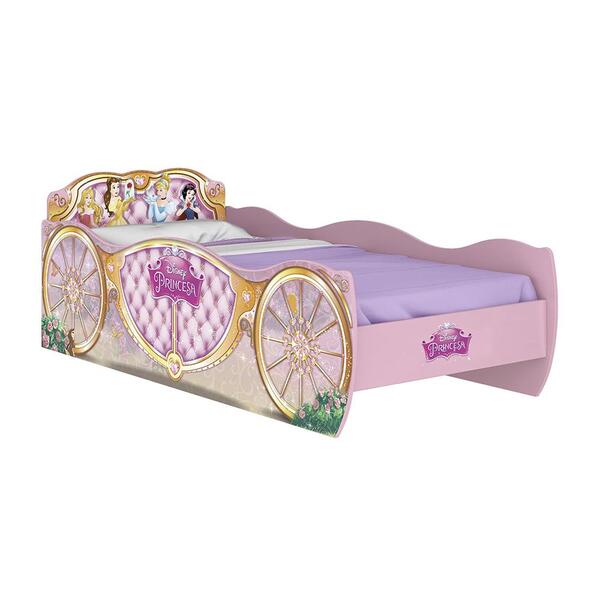 Conjunto Quarto Infantil Completo Braga Com Leds Rosa Claro C