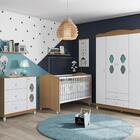 Conjunto Quarto Infantil Completo Palermo Almendra
