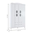 Conjunto Quarto Infantil Completo Palermo Branco