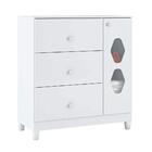 Conjunto Quarto Infantil Completo Palermo Branco