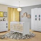 Conjunto Quarto Infantil Completo Palermo Com Colchão
