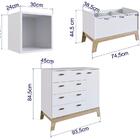 Conjunto Quarto Infantil Gemeos Com Colchões Fm039 Bb863 Comp