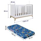 Conjunto Quarto Infantil Gemeos Com Colchões Fm039 Bb863 Comp