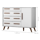 Conjunto Quarto Infantil Lara Branco