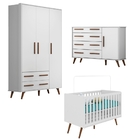 Conjunto Quarto Infantil Lara Branco