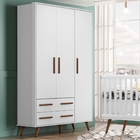 Conjunto Quarto Infantil Maple Branco