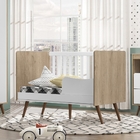 Conjunto Quarto Infantil Maple Carvalho Rústico Branco