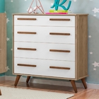 Conjunto Quarto Infantil Maple Carvalho Rústico Branco