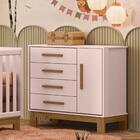 Conjunto Quarto Infantil Posadas Rosa Acetinado