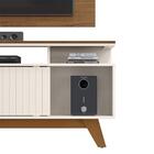 Conjunto Rack Com Painel 50 Polegadas Freijó Off White Darius